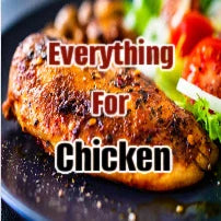 grilled chicken breast showing everything you can buy for poultry from butcher bbq