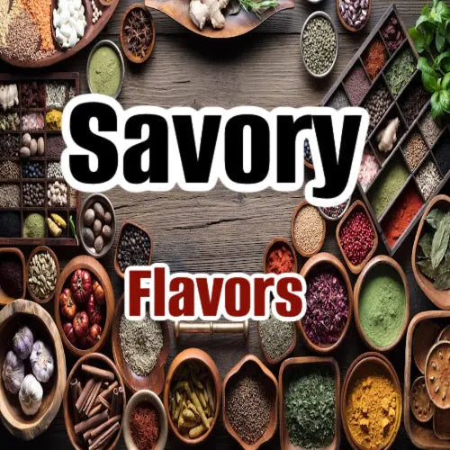 SAvory flavors from butcher bbq background filled with different spices