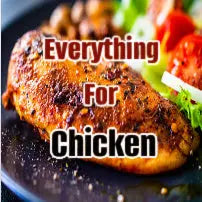 grilled chicken breast showing everything you can buy for poultry from butcher bbq