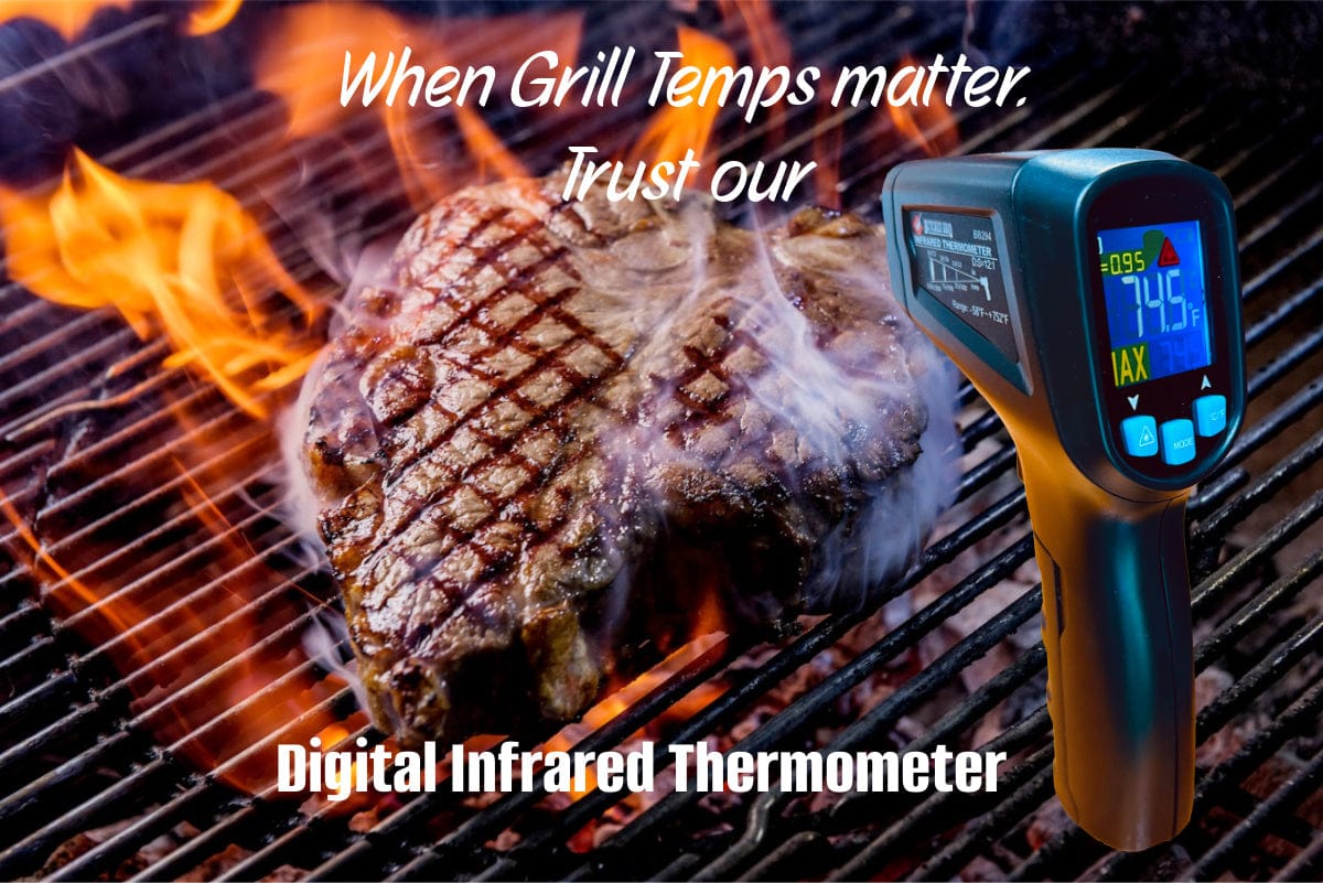 Butcher BBQ Digital thermometer Laser Instant Read Cooking Thermometer