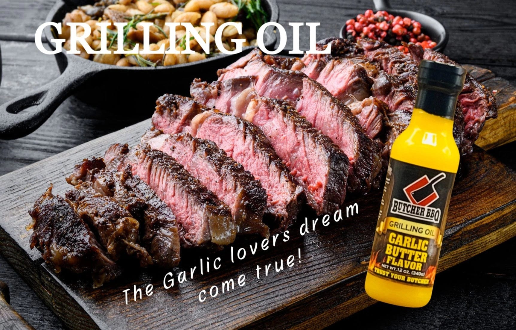 Butcher BBQ  Grilling Oil Garlic Flavor / Turkey Injection