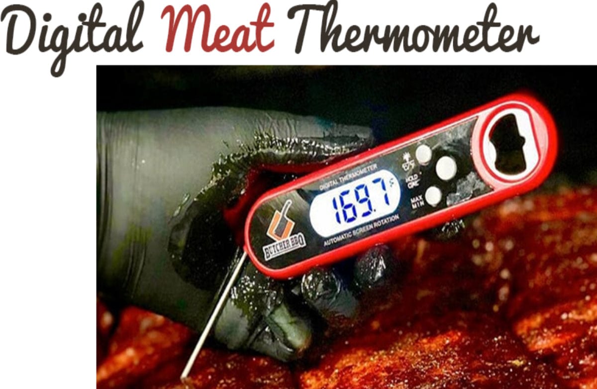 Instant Read Digital Meat Thermometer