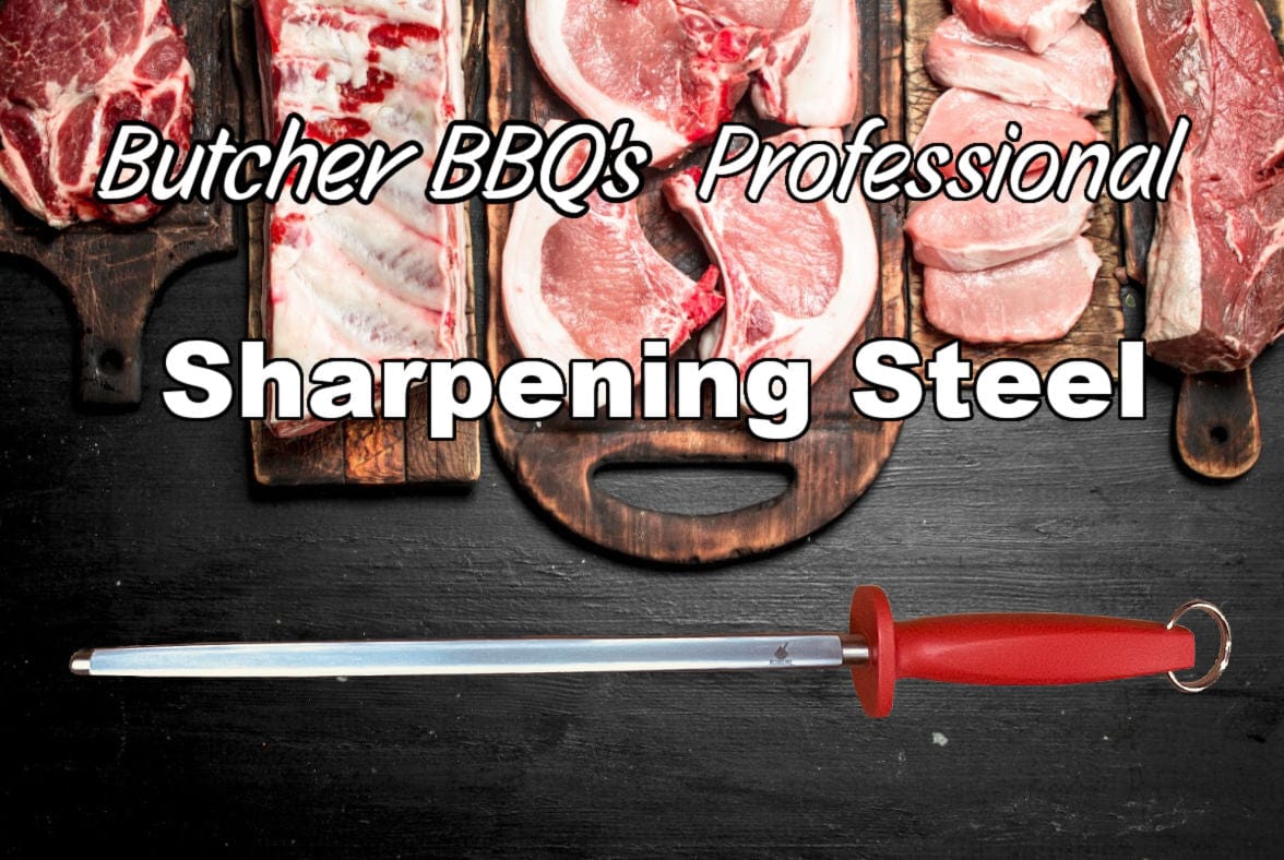 Butcher BBQ  Knife Sharper Butcher BBQ Sharpening Steel