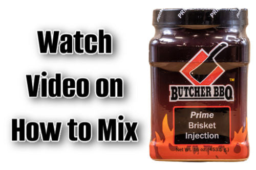 video on how to mix up Butcher bbq injections