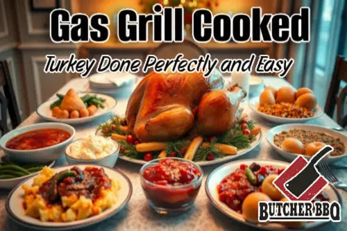Learn how to cook a turkey on a gas grill