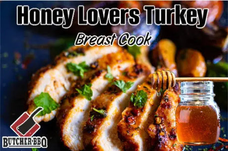 Recipe and method on infusing honey in your turkey breast