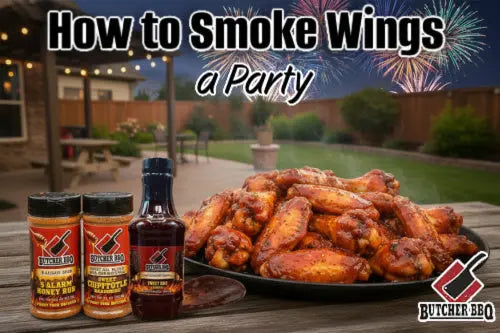 How to smoke wings for a party
