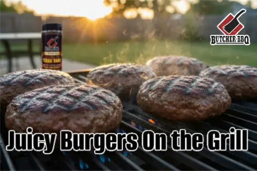 How to make juicy burger on the grill