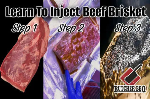 Learn to inject beef brisket