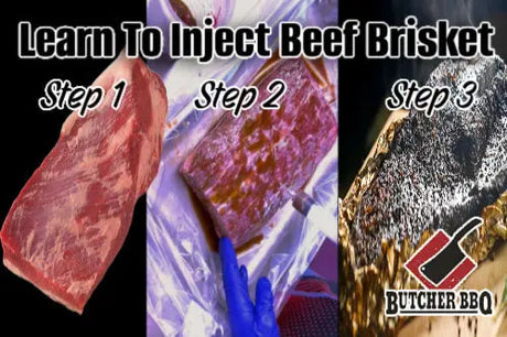Learn to inject beef brisket