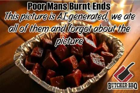 recipe for poor mans burnt ends from butcher bbq