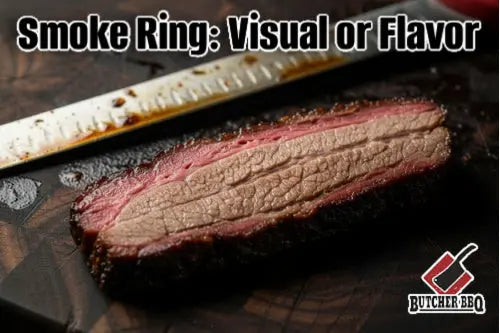 Smoke ring does it add flavor or just a visual look