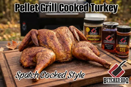 Spatchcock Smoked Turkey Recipe for Pellet Grills Butcher BBQ