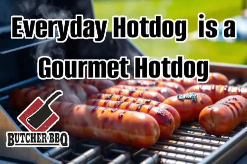 Grilling Hotdogs with Butcher BBQ