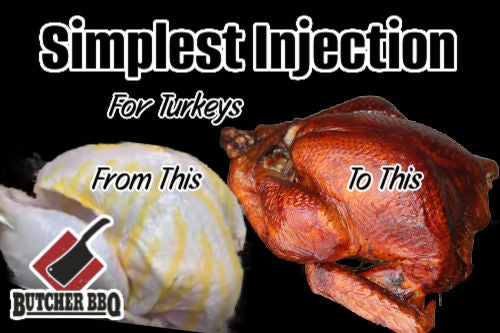 Inject your turkey with Grilling oils