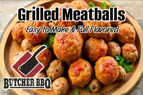 Recipe for Grilled Meatballs