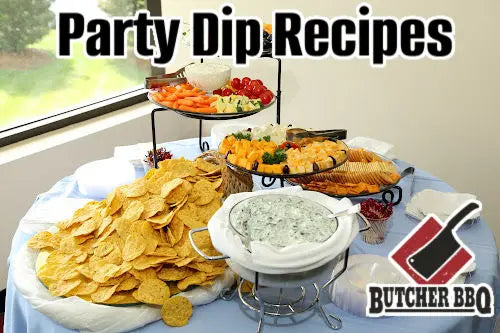 party dip recipes with Butcher BBQ rubs for flavor