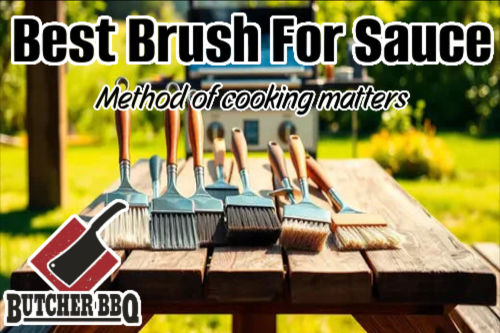 Choose the best tool for saucing, brush or Mop