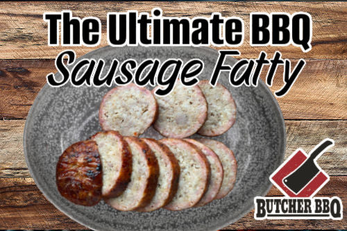 the ultimate breakfast sausage bbq fatty