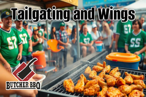 tailgating and wings, great food for the grill