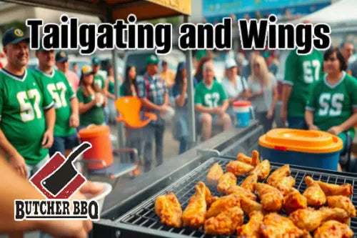 tailgating and wings, great food for the grill