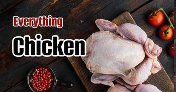 Everthing needed for cooking chicken