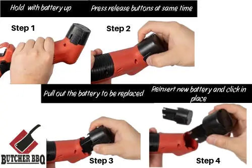 four easy steps to replace battery