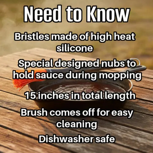 BBQ Mop Brush Butcher BBQ