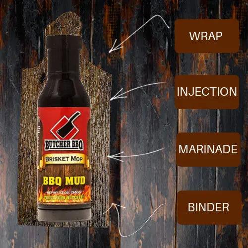 BBQ Mud Steak Marinade and Brisket Mop Butcher BBQ
