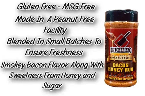Bacon Honey Rub BBQ Seasoning Butcher BBQ