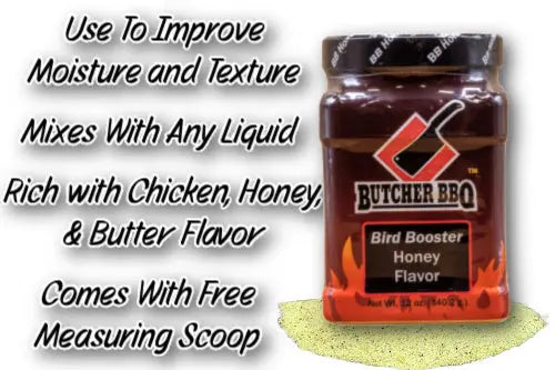 Bird Booster Chicken Injection Honey Flavor/ Turkey Injection Butcher BBQ