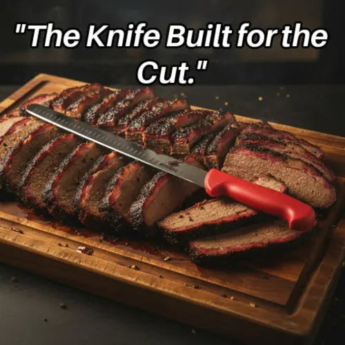 Butcher BBQ 12 inch Granton Brisket Slicing Knife Butcher BBQ