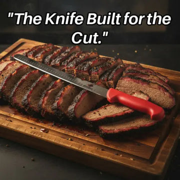 Butcher BBQ 12 inch Granton Brisket Slicing Knife Butcher BBQ