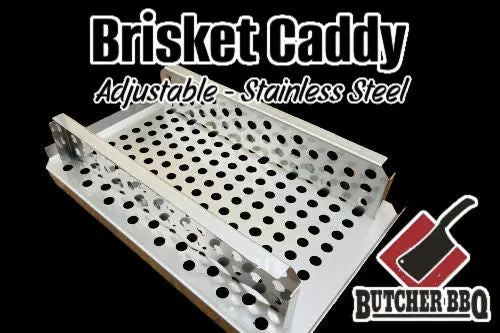 Butcher BBQ fully adjustable brisket caddy