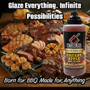 Cherry Apple BBQ Glaze “Flavor Over Fire” Butcher BBQ