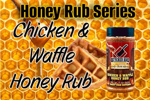 Butcher BBQ BBQ spice and rub Chicken and Waffle Honey Rub