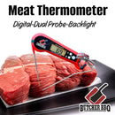 Digital Meat Thermometer with Dual Probes Butcher BBQ