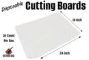 Butcher BBQ Disposable cutting board size