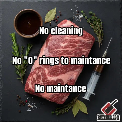 Disposable Meat Injector Butcher BBQ