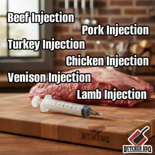 Disposable Meat Injector Butcher BBQ