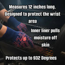Extreme Heat Resistant Cooking Gloves Butcher BBQ