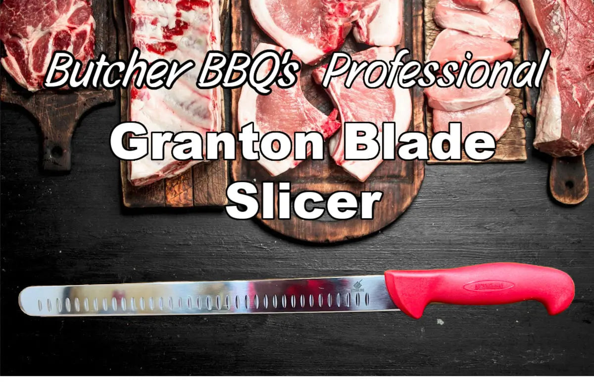 Professional Granton Blade brisket slicer