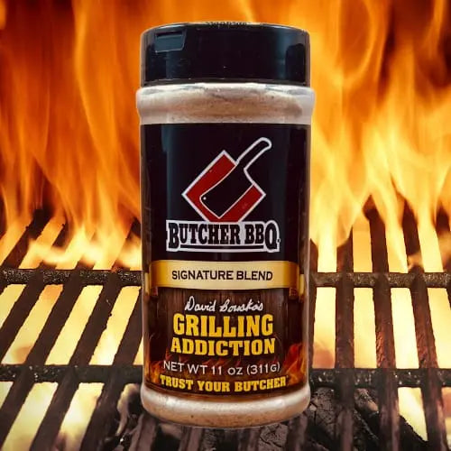 Grilling Addiction BBQ Rub Seasoning / Barbecue Seasoning Butcher BBQ