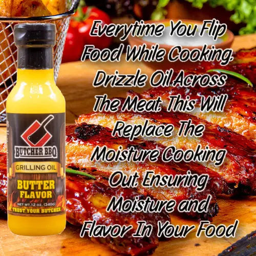 Grilling Oil Butter Flavor/ Turkey Injection Butcher BBQ
