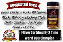 Grilling Addiction BBQ Rub Seasoning / Barbecue Seasoning Butcher BBQ