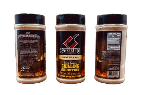 Grilling Addiction BBQ Rub Seasoning / Barbecue Seasoning Butcher BBQ