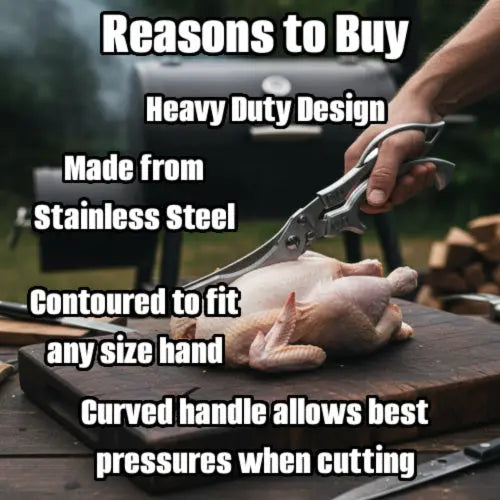 Kitchen and Poultry Shears Butcher BBQ
