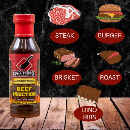 Liquid Beef Injection: Steak Marinade Butcher BBQ