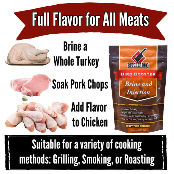 Bird Booster Poultry Brine Butcher BBQ