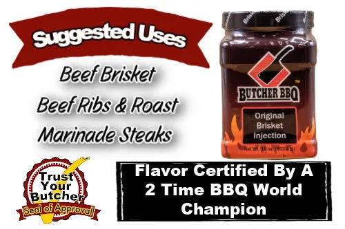 Suggested uses for original brisket injection